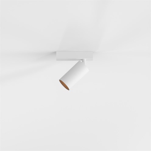 Modular+Nyto Surface Adjustable 50 Square 1x LED 6/17W 617/1143lm 350/900mA 2700K CRI>90 28°, lae-/seinavalgusti, valge, liiteseadmeta